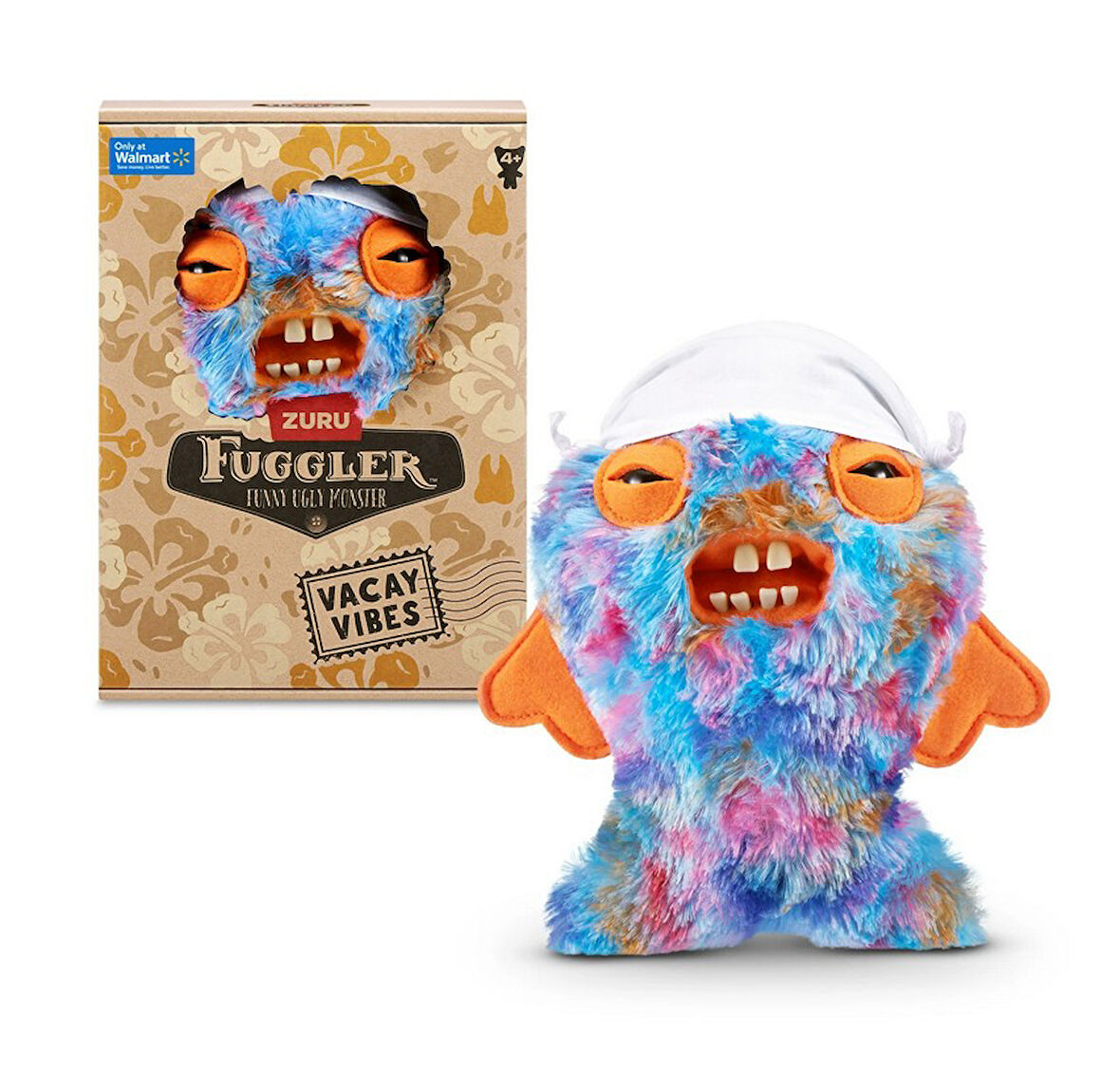 Vacay Vibes Tatil Havası ZURU Fuggler Komik Peluş Oyuncak - Cod Father 22 cm