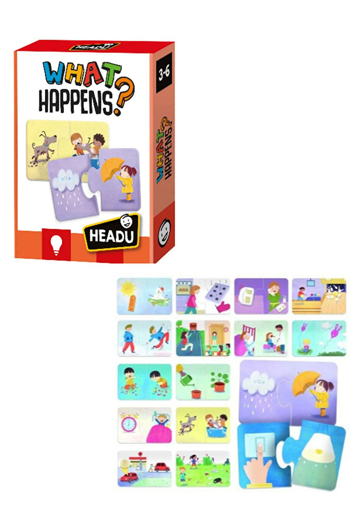 Headu What Happens? Puzzle - Headu Ne Olur ? Yap-boz