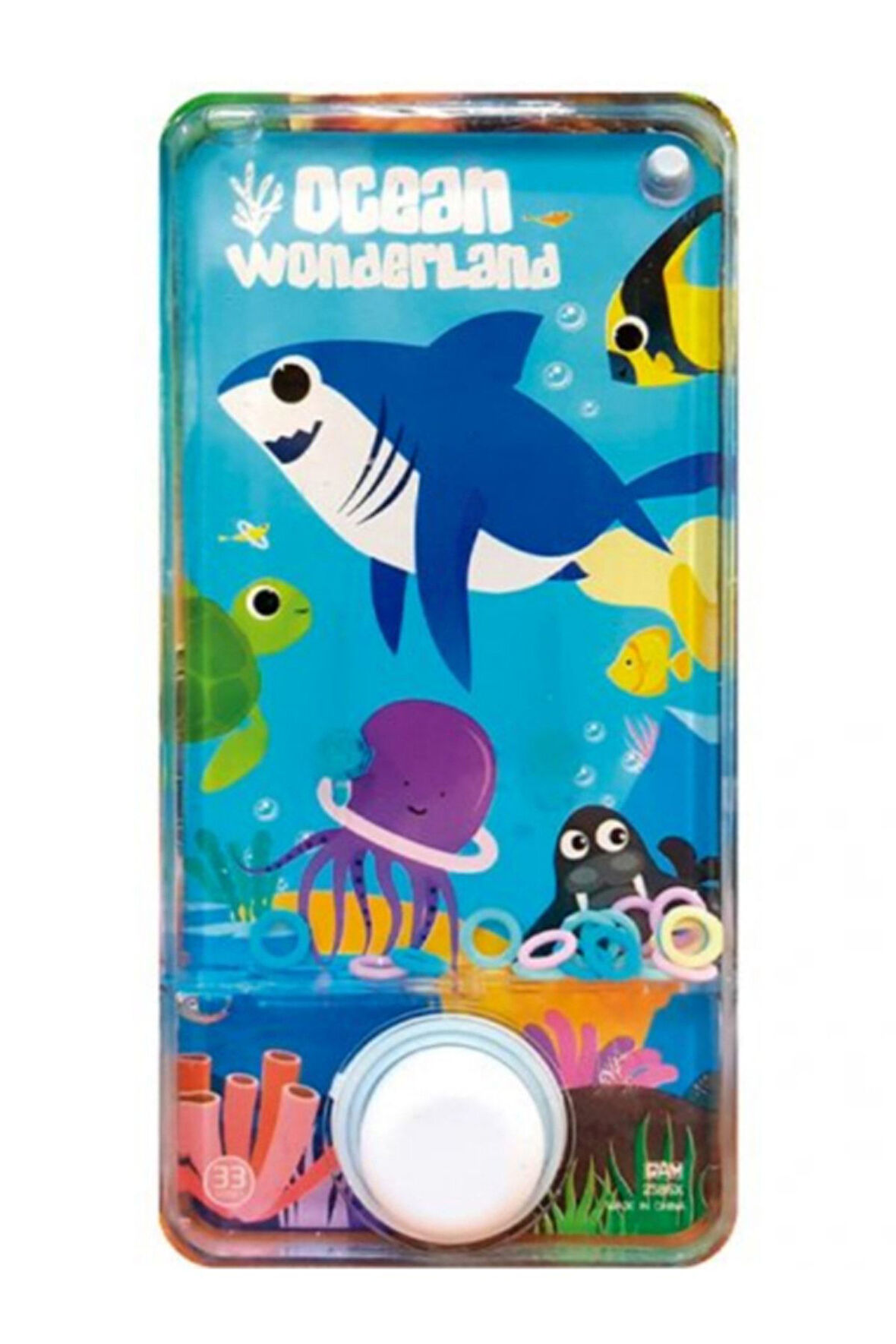 Okyanus Temalı Suda Halka Geçirme Oyunu - Transparent Water Game ( Köpek Balığı )