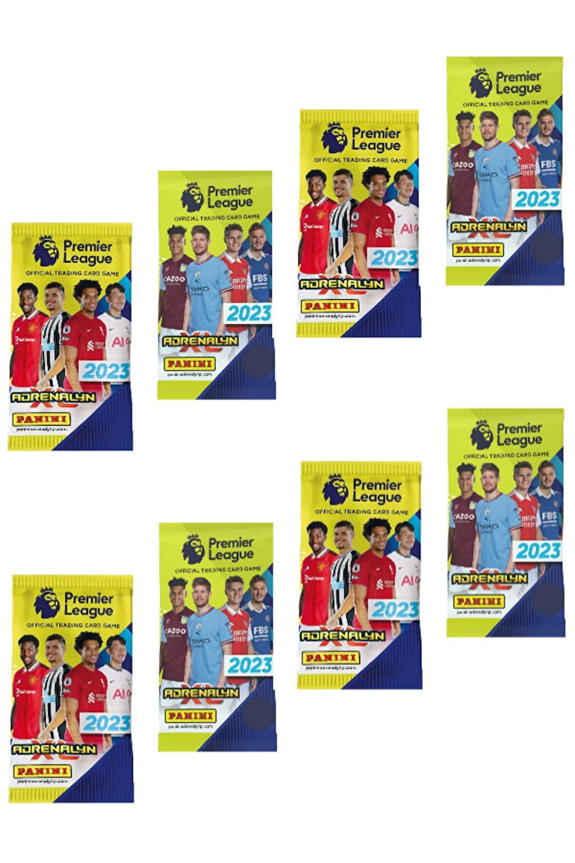 Panini Premier League 2022 - 23 Trading Card - Ingiltere Premier Ligi Futbolcu Kartları ( 8 Paket )