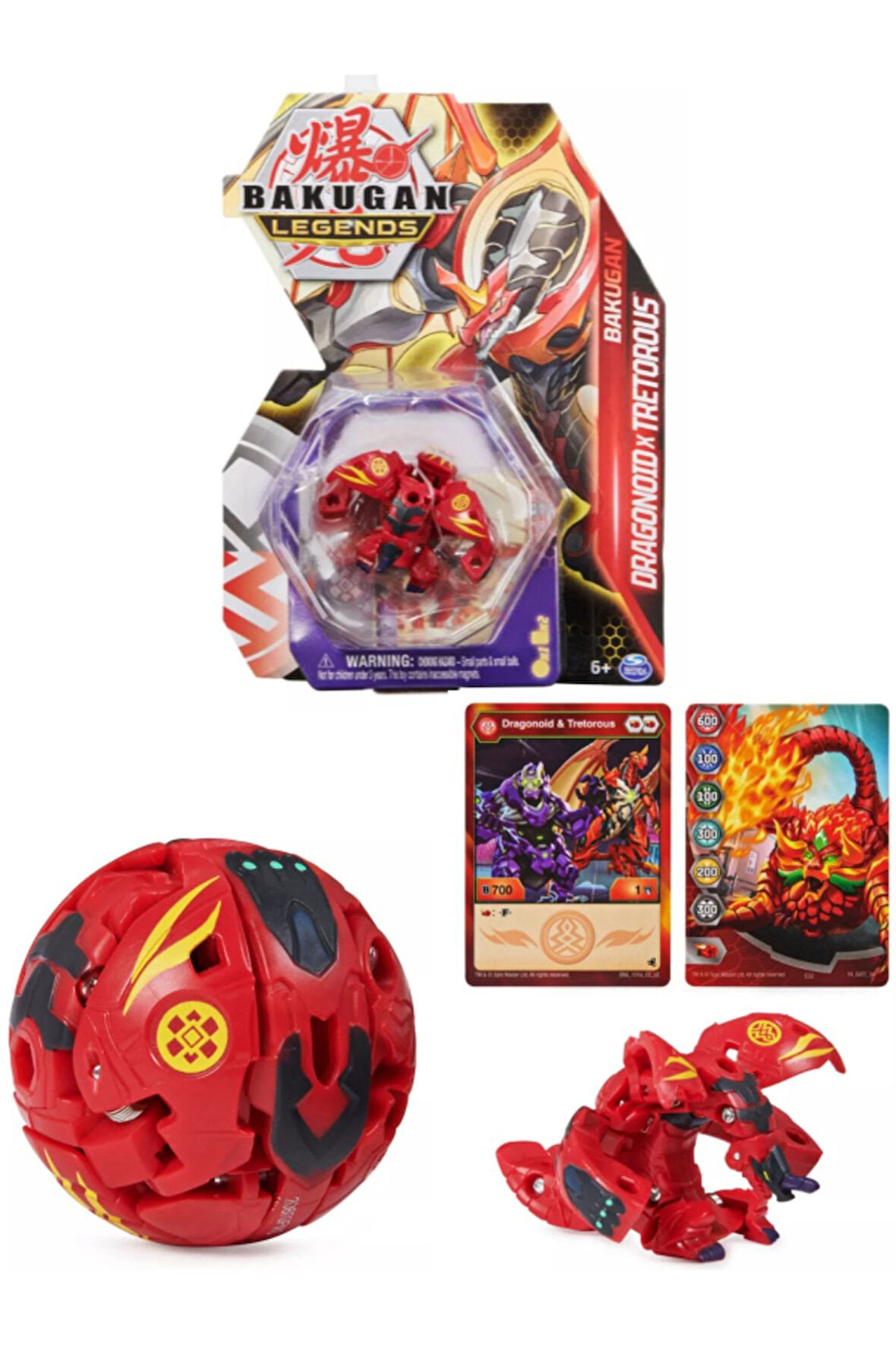 Bakugan Legends Core Dragonoid X Tretorous - 1 Adet