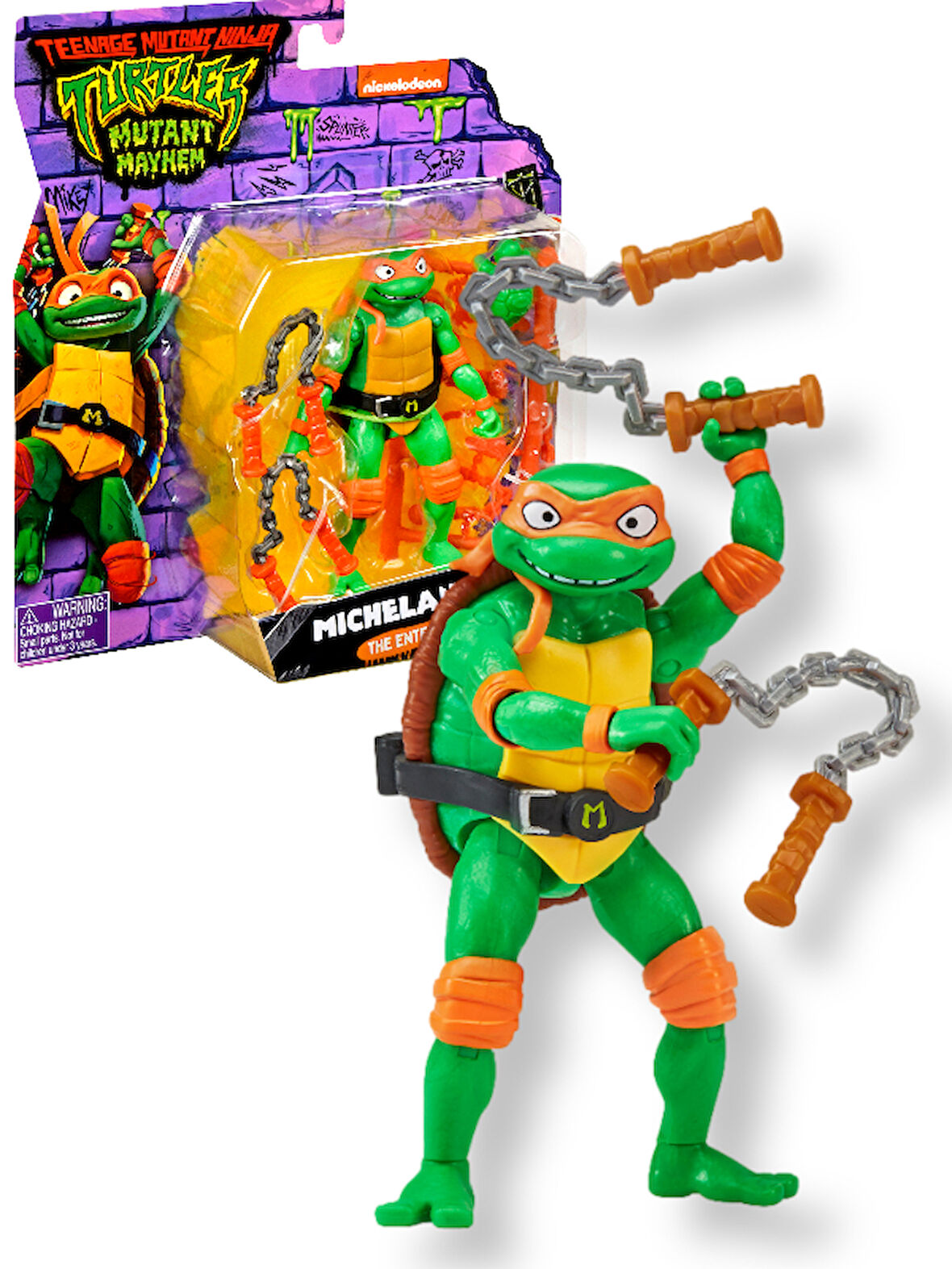 Ninja Kaplumbağa Aksiyon Figurler - Michelangelo  11 cm