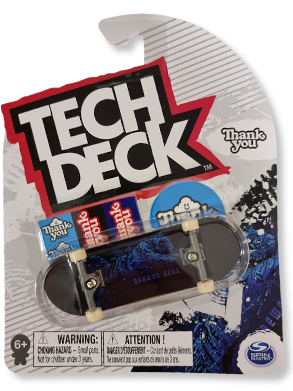 Tech Deck Parmak Kaykayı Tekli Paket 96 mm - Thank You
