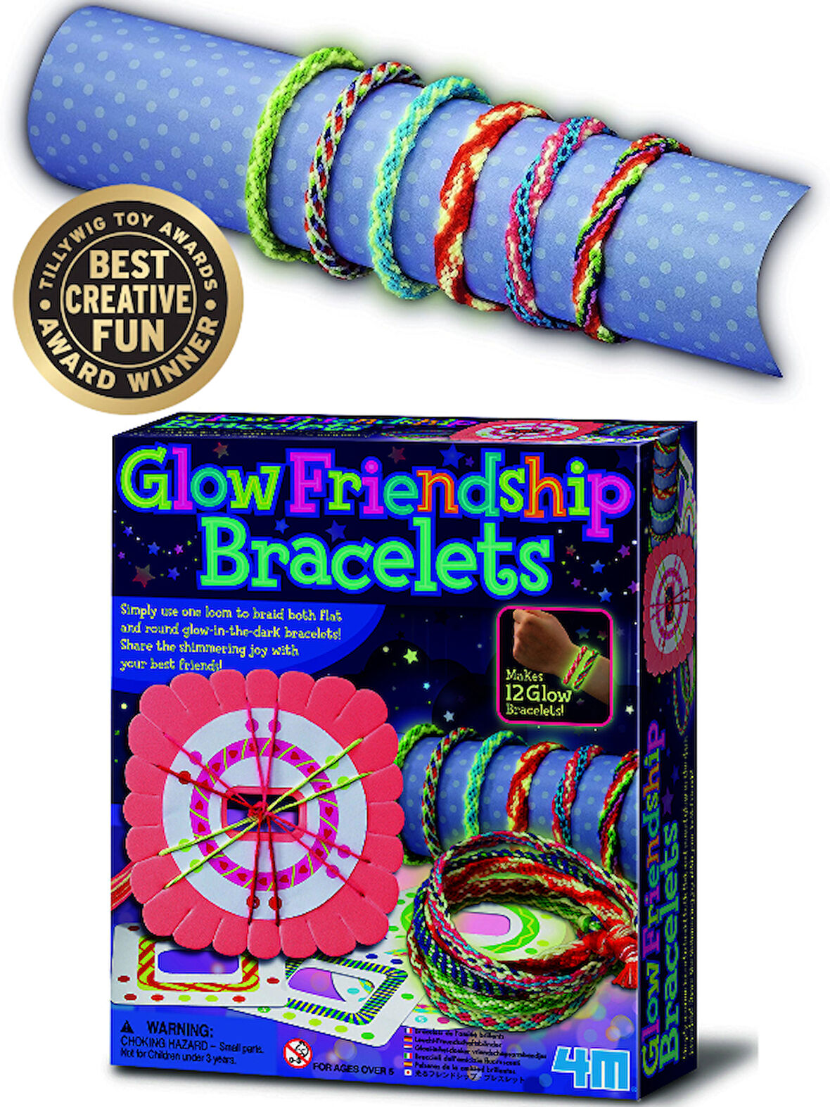 Glow Friendship Bracelets - El işi Karanlıkta Parlayan Arkadaşlık Bileklik Yapma Seti
