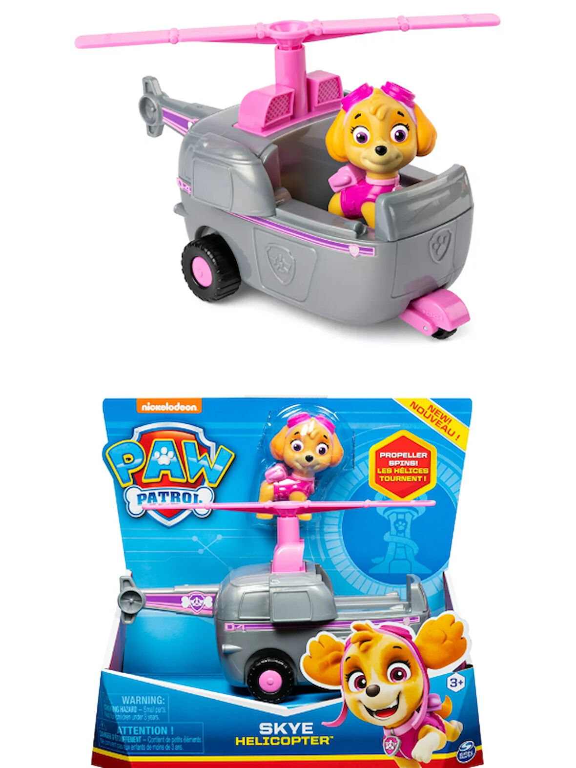 Paw Patrol Görev Aracı ve Kahraman Seti - Skye - 15 cm