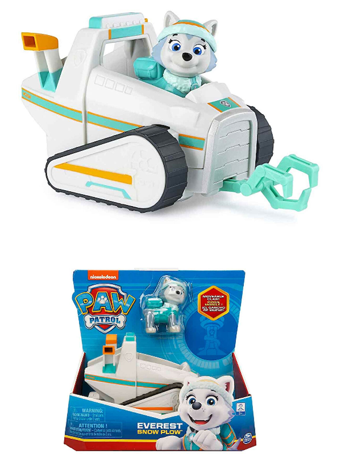 Paw Patrol Görev Aracı ve Kahraman Seti - Everest - 15 cm