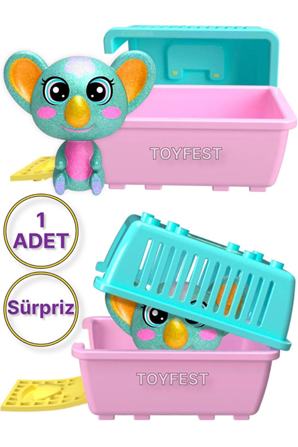 Sürpriz Minis Evcil Hayvanlar Minişler - (1 ADET ) - 5 cm