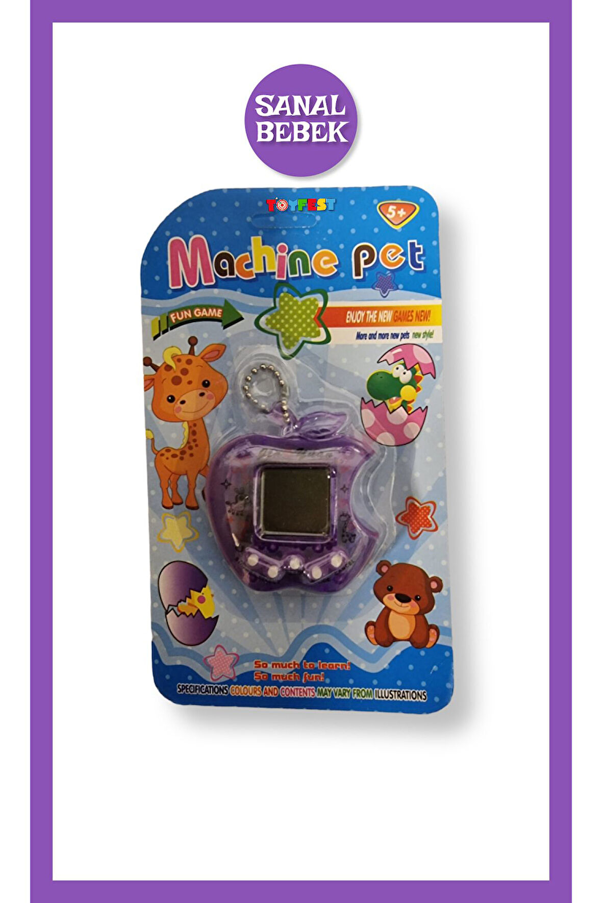 Nostaljik Sanal Bebek ( Virtual Pets ) - Mor Elma