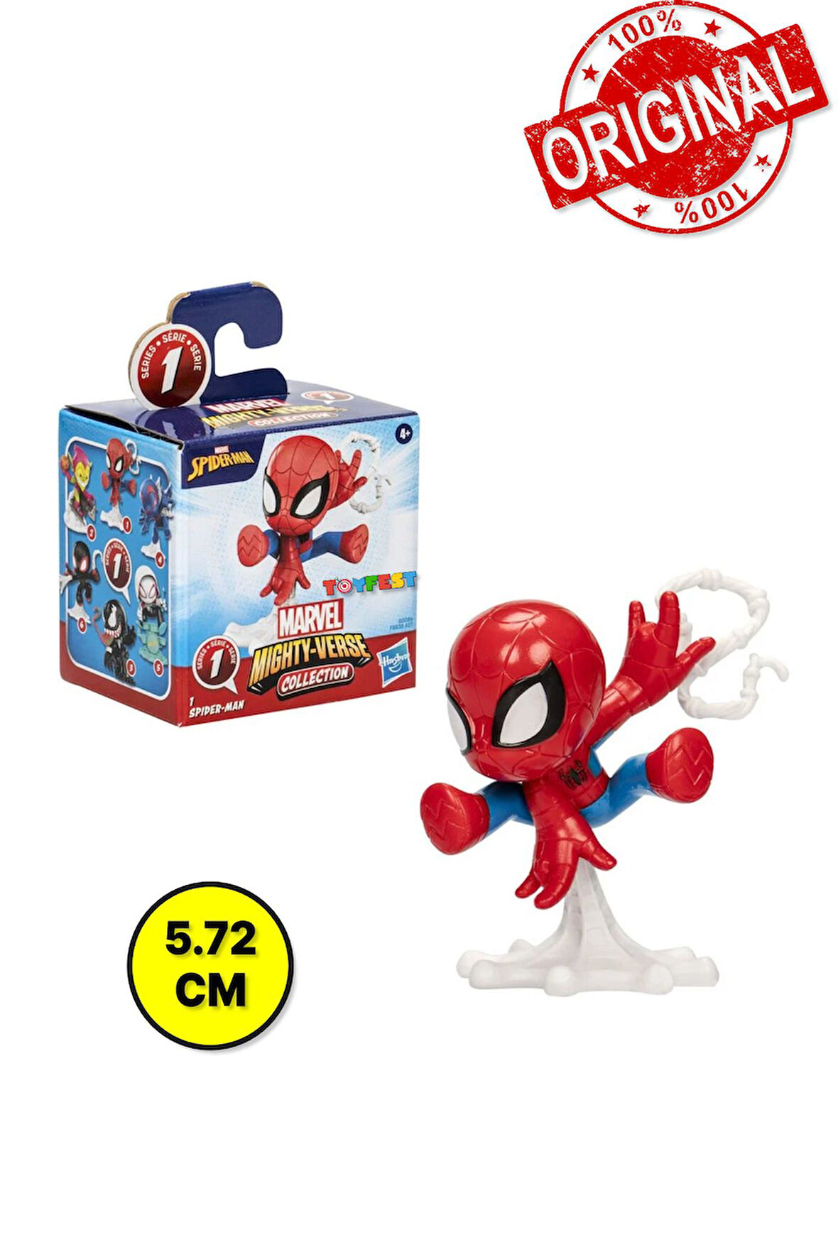 Spider-Man Mighty Verse Aksiyon Figürü