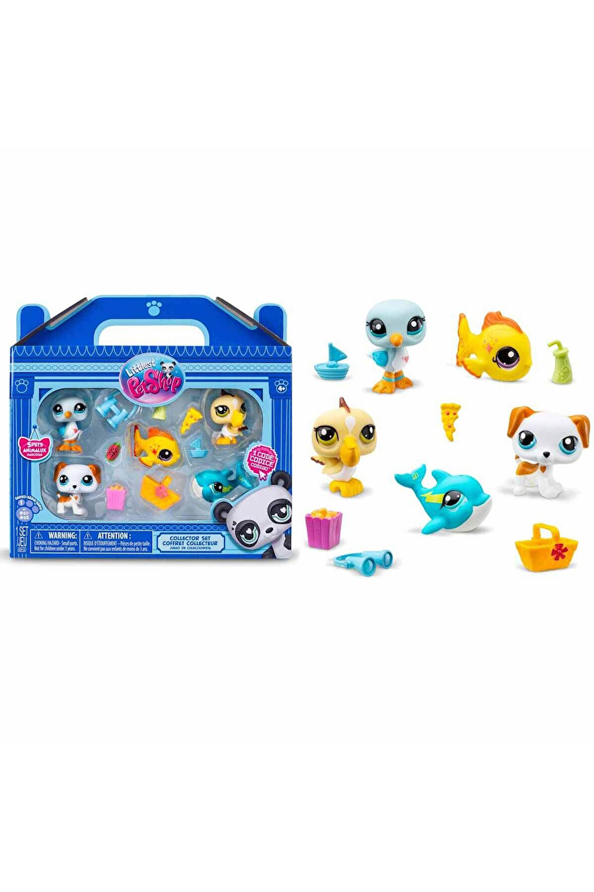 Littlest Pet Shop Minişler 5’li Figür Seti S1 - Minişler Tatilde - 5 CM