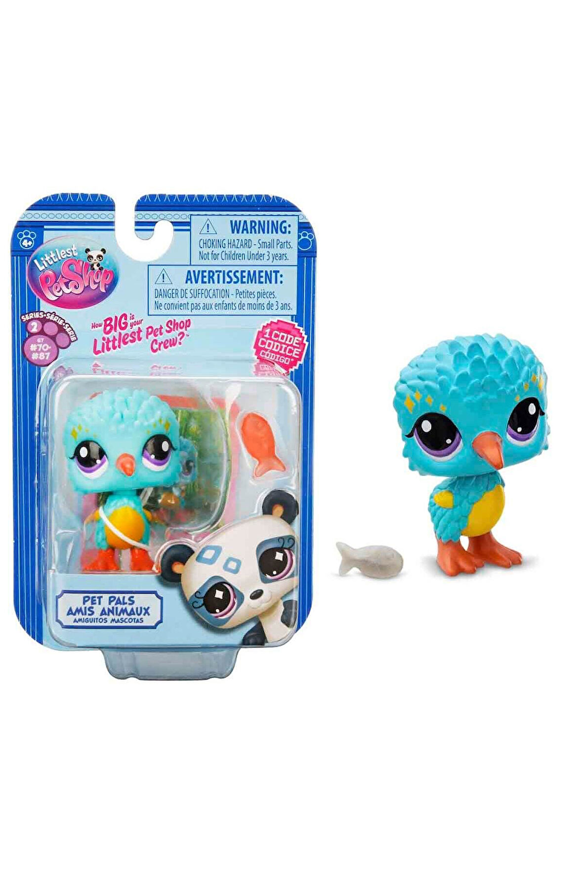 Littlest Pet Shop Minişler 1’li Figür Seri 2 - Kuş - 5 Cm Minişler