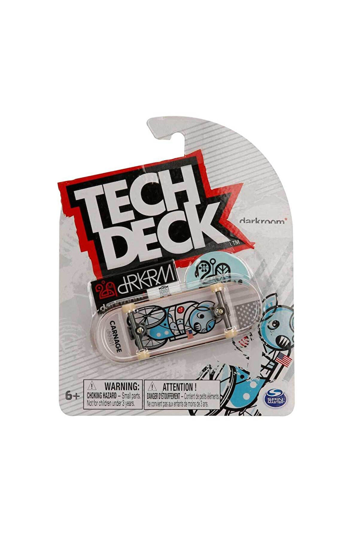Tech Deck New ULTRA RARE Skateboards Fingerboards Parmak Kaykay - Darkroom Carnage