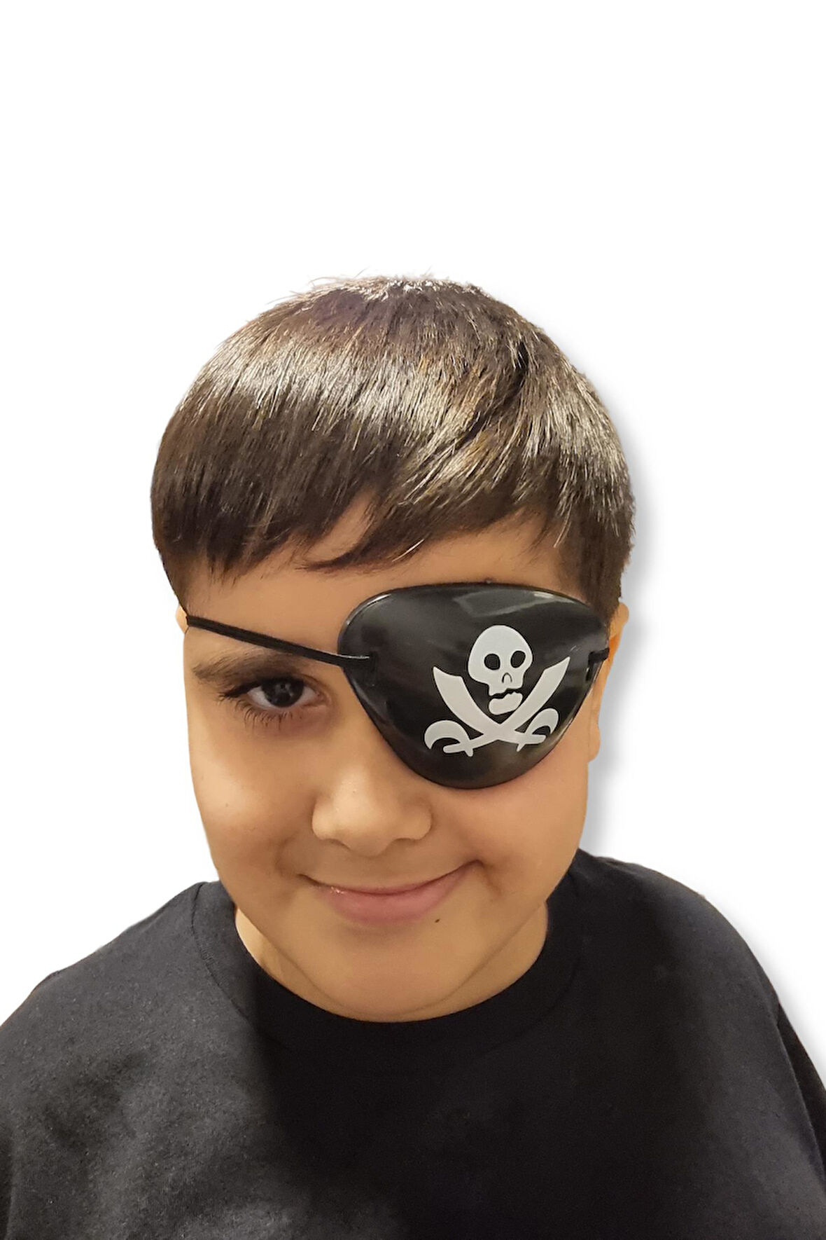 Kaptan Jack Sparrow - Göz Maskesi Çocuk Korsan Kostüm Aksesuarı