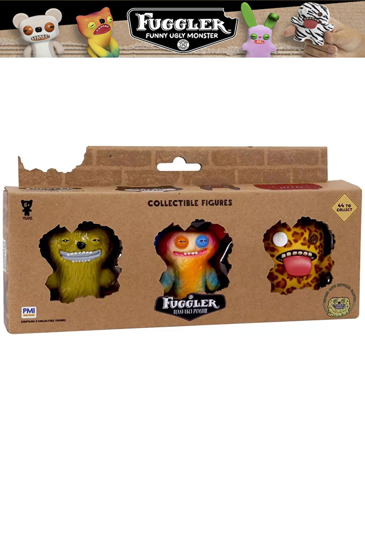 Fuggler Koleksiyon 3 lü Figür - 6 CM - MODEL 2