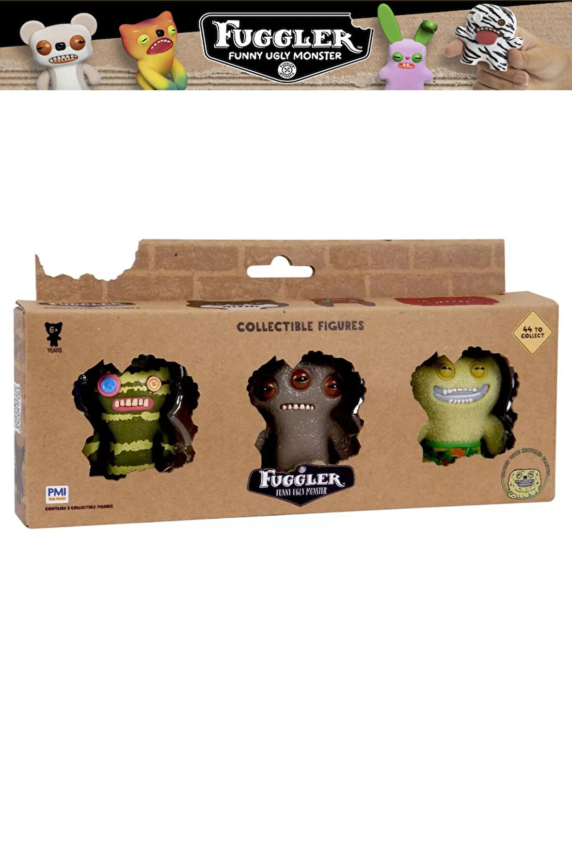 Fuggler Koleksiyon 3 lü Figür - 6 CM - MODEL 3