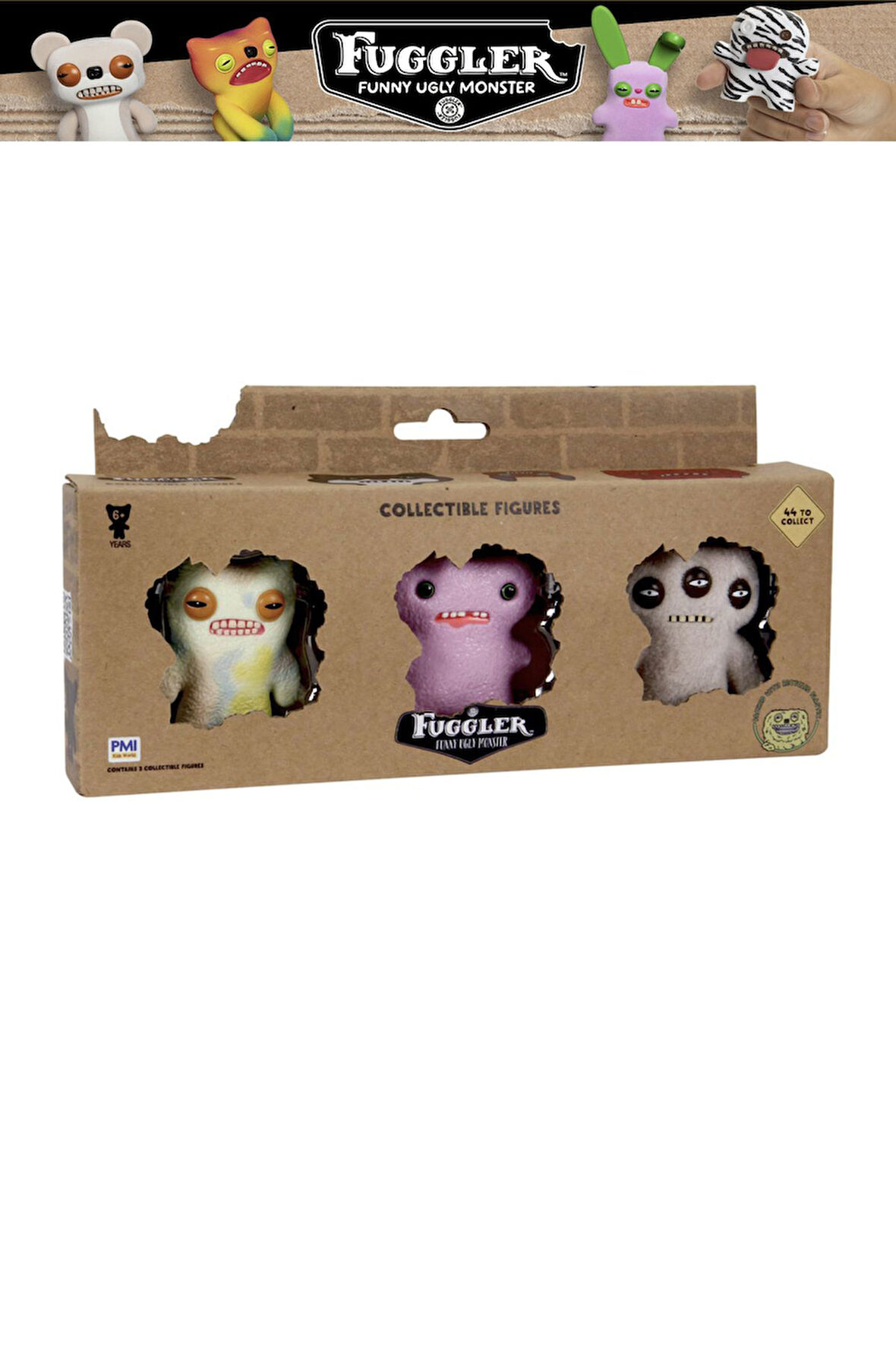 Fuggler Koleksiyon 3 lü Figür - 6 CM - MODEL 9