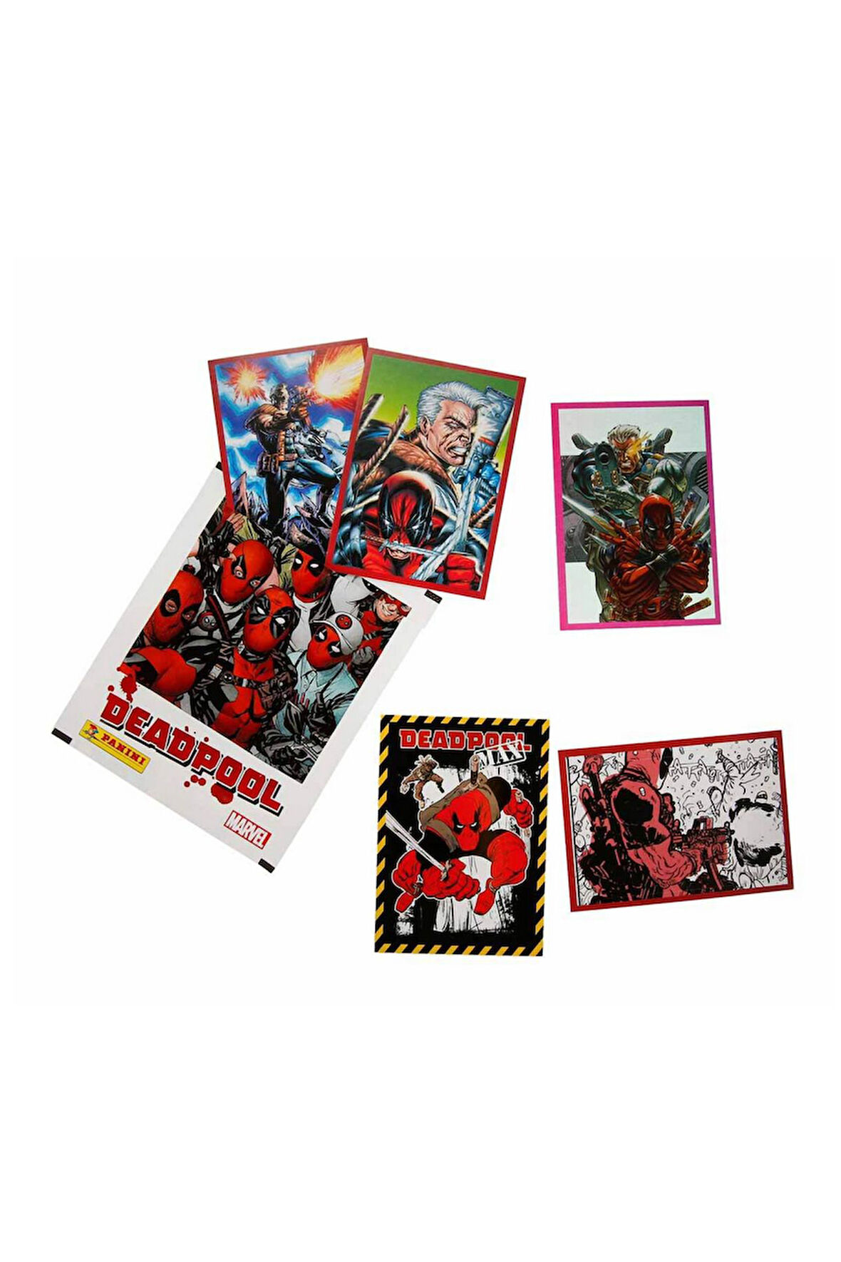 15 PAKET - Marvel Deadpool Çıkartma Paketi