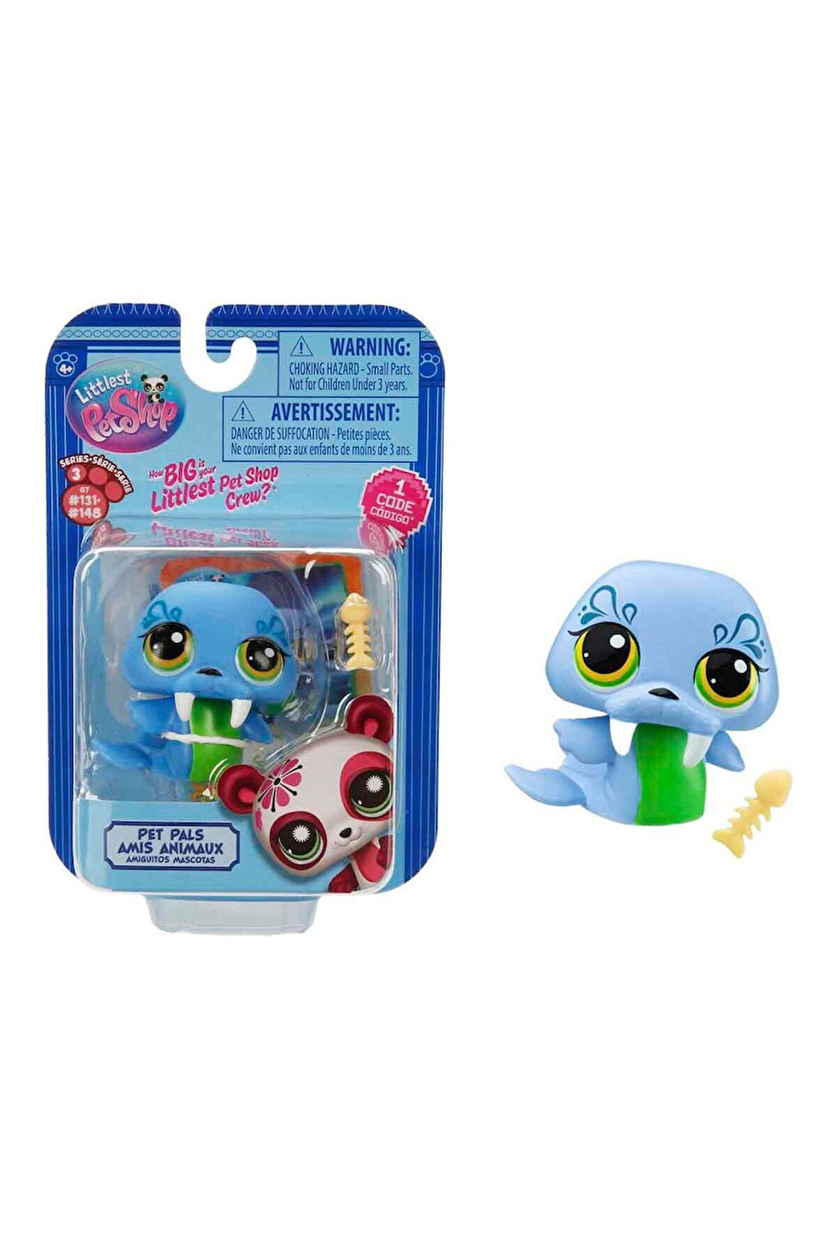 Littlest Pet Shop Minişler Tekli Paket Seri : 3 - NO :145 - Mors