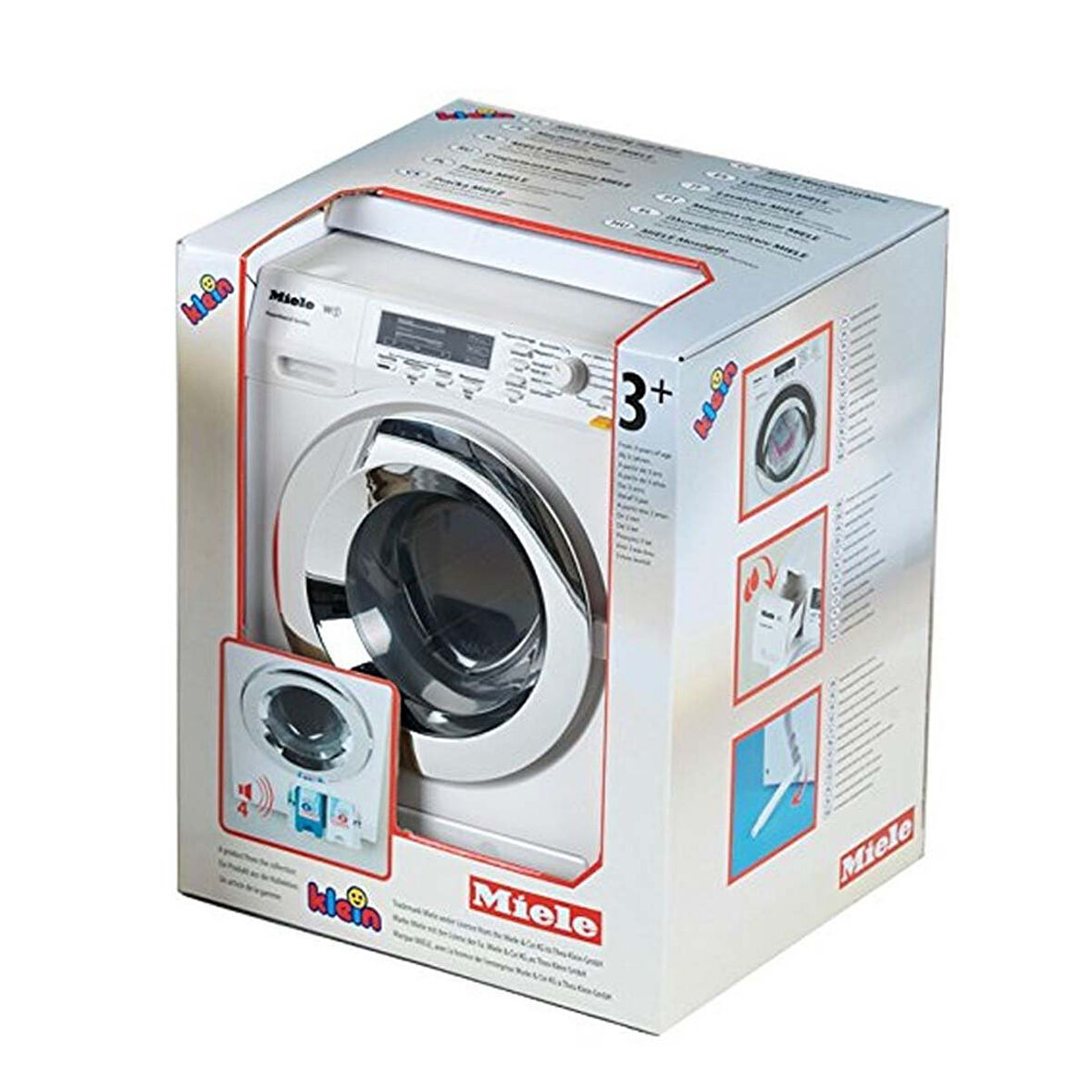 Gerçek Çamaşır Yıkan Miele Oyuncak Sesli Işıklı Çamaşır Makinesi