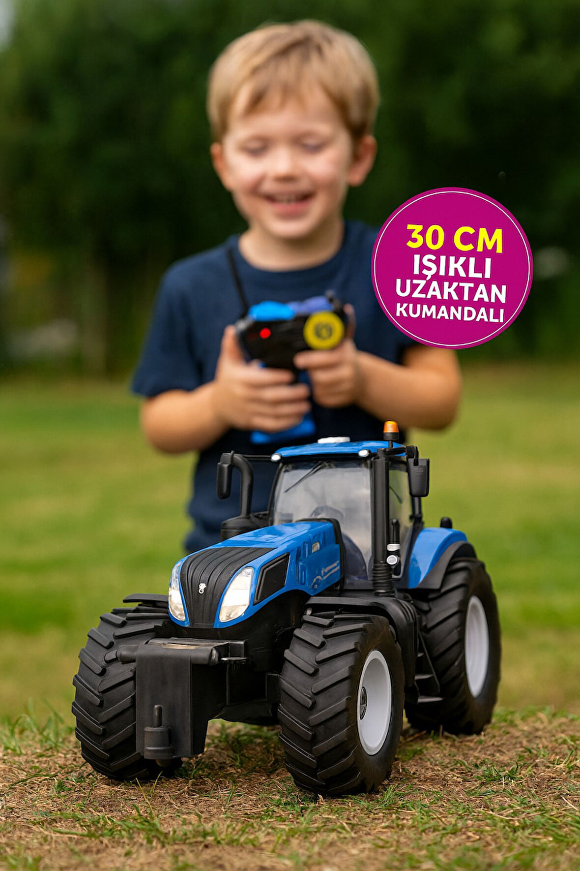 Maisto Tech Rc New Holland T8435 Genesis 1:16 Ölçek Çiftlik Serisi Uzaktan Kumandalı Traktör