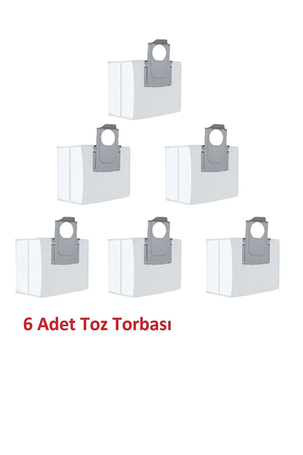 Roborock S8 Pro S8 Plus Ve Maxv Ultra Uyumlu Toz Torbası - 6 Adet