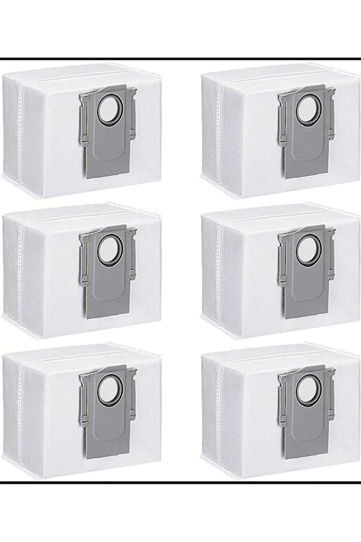 Roborock S7 S7 Max T7 Modelleri Ile Uyumlu 6 Adet Toz Torbası