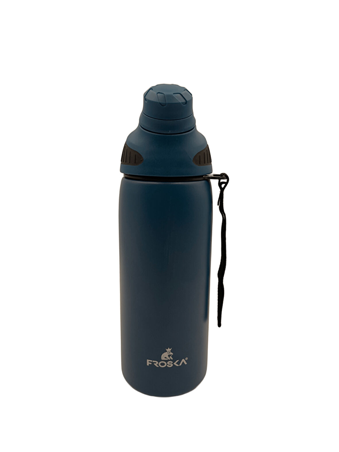 FROSKA STRONG SPORTİF TERMOS MATARA, 600 ML TERMOS ŞİŞE (TP-736)L