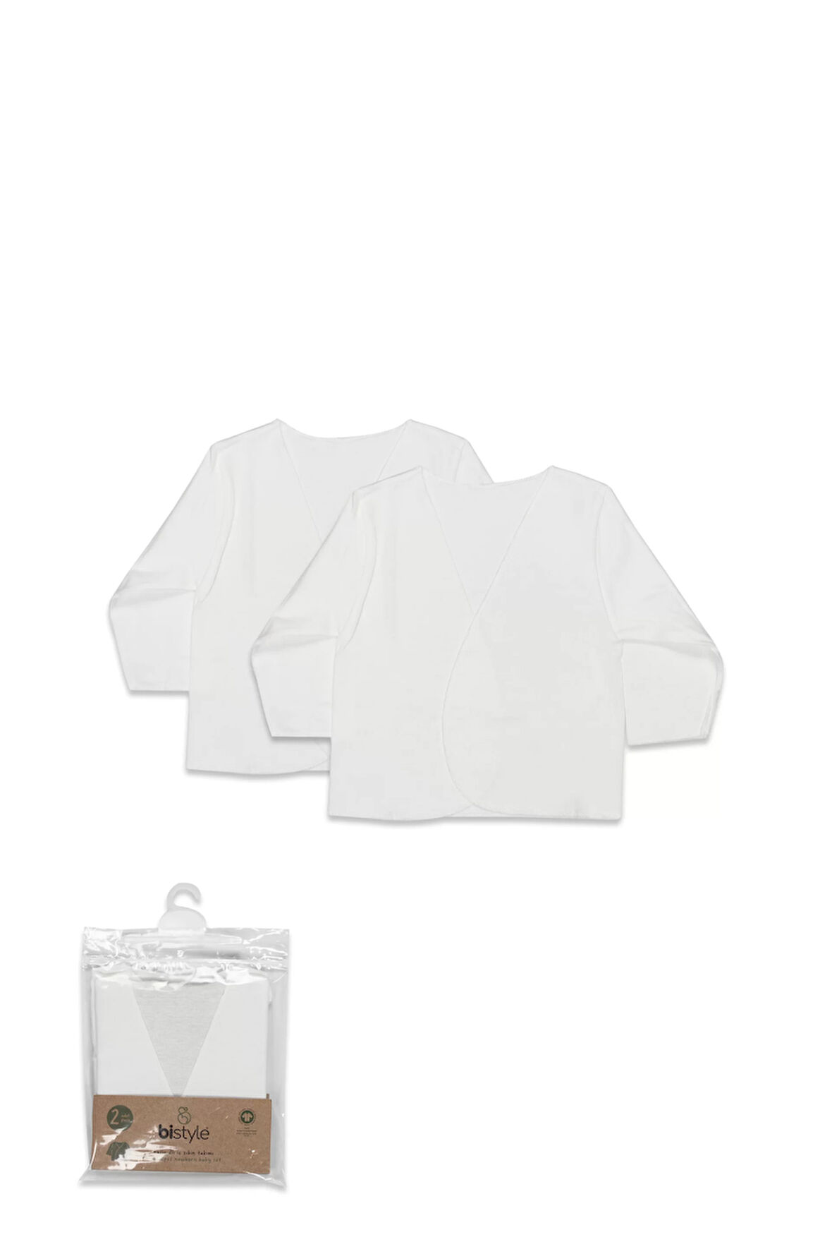 Bistyle Organik 2'li Basic İç Zıbın 17120 Ekru