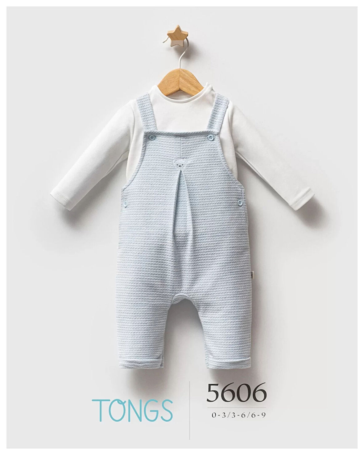 Tongs Baby Classic Bear Salopet 5606 Mavi