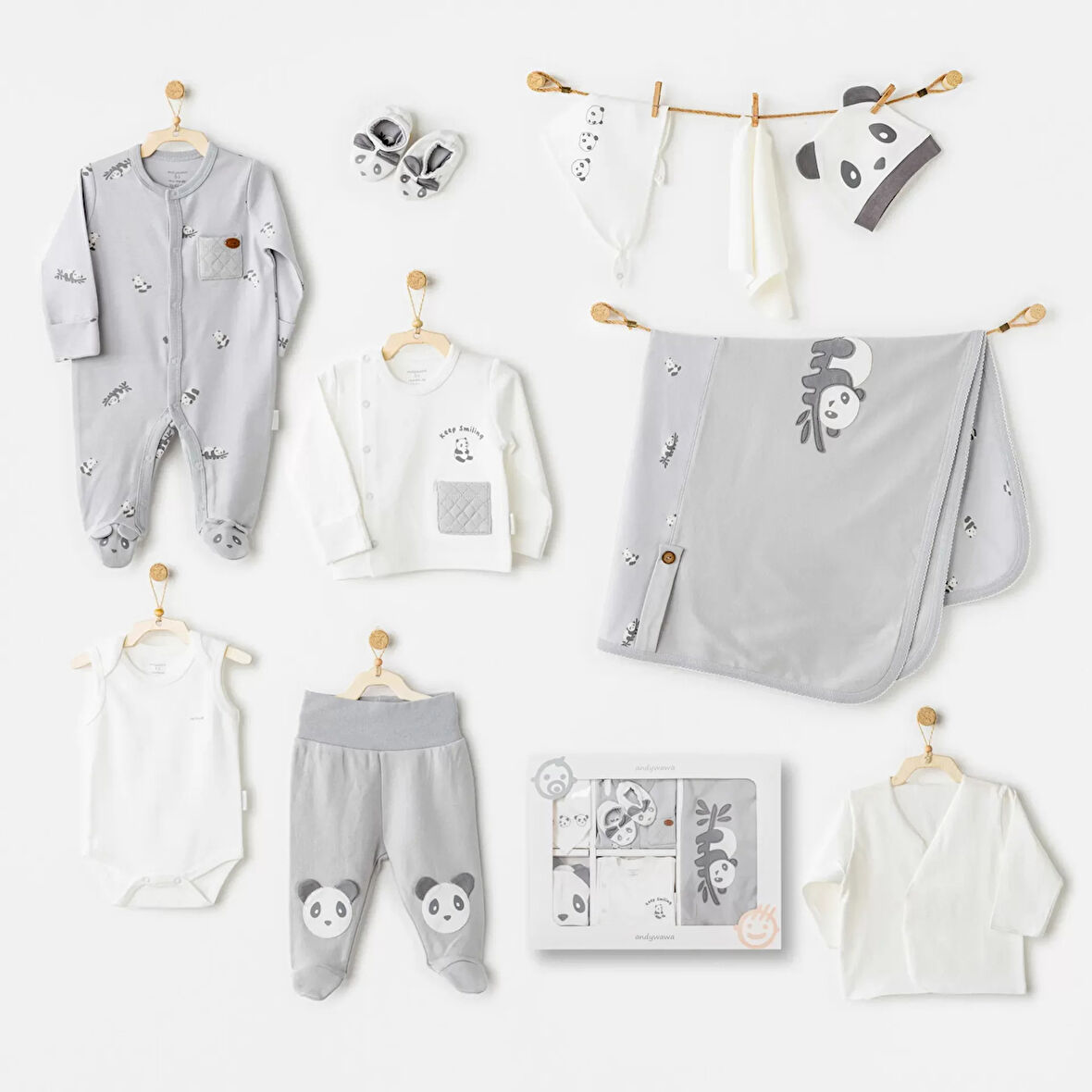 Keep Smiling 10'lu Hastane Çıkışı Grey