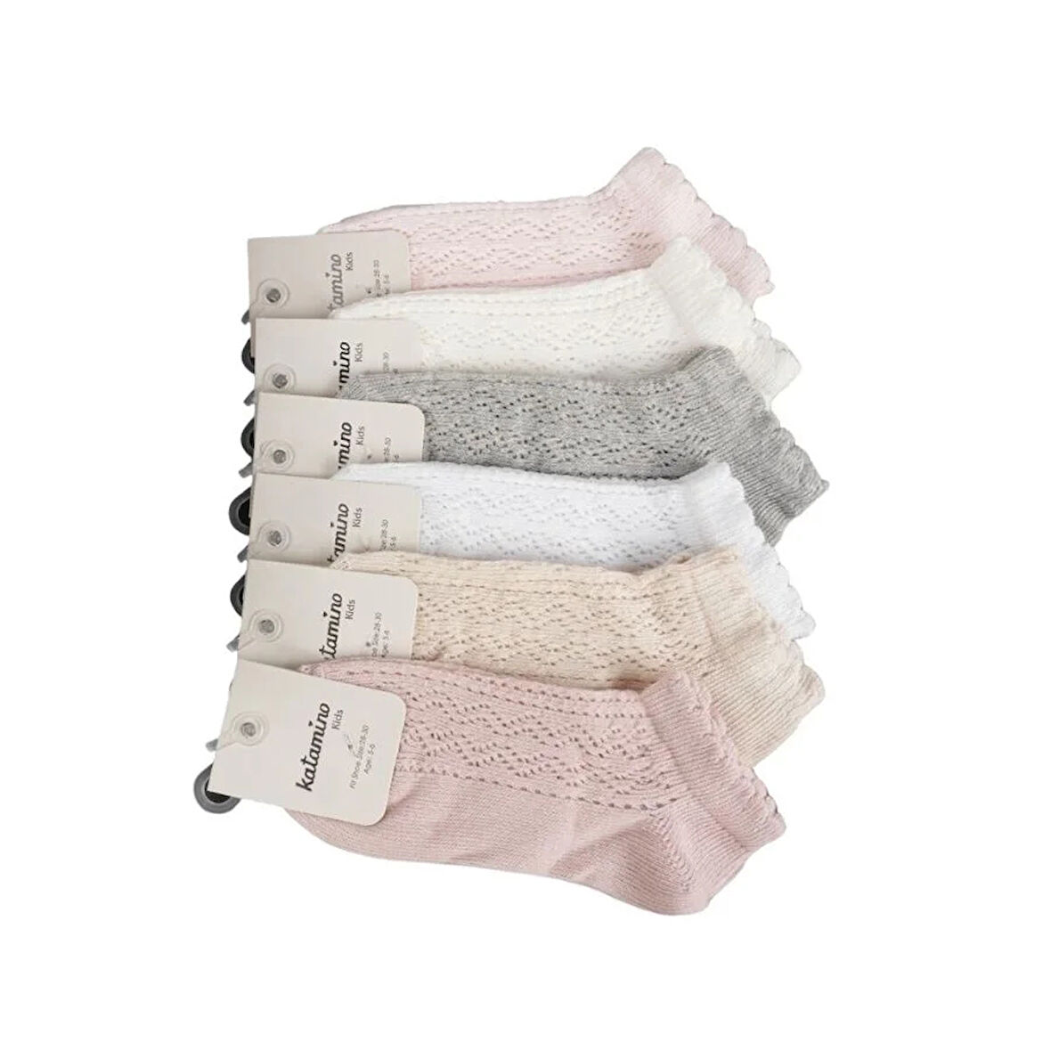 Katamino Hazal File Patik Çorap K23011 Asorti