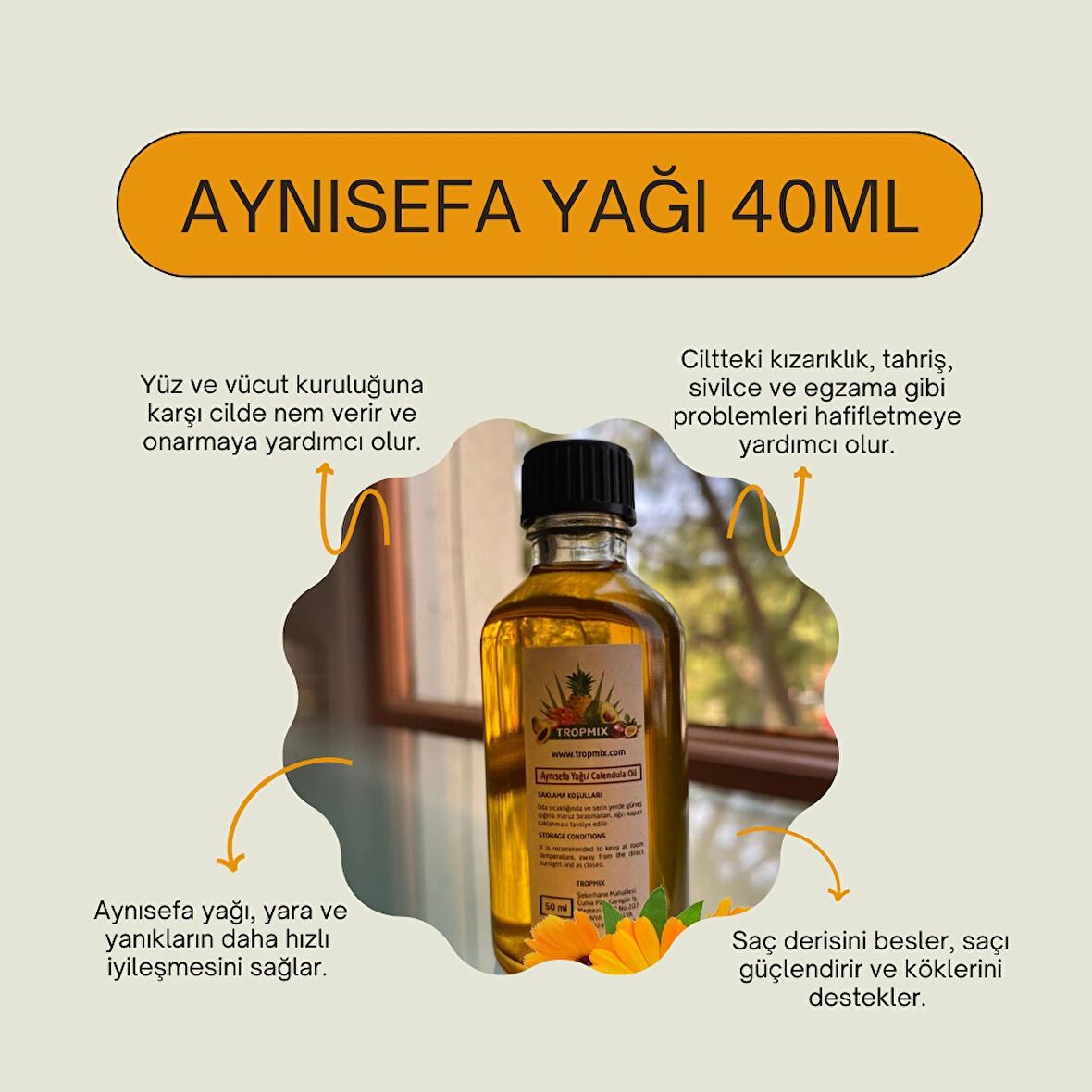 Aynısefa Yağı – Doğal Kalite 40 ml