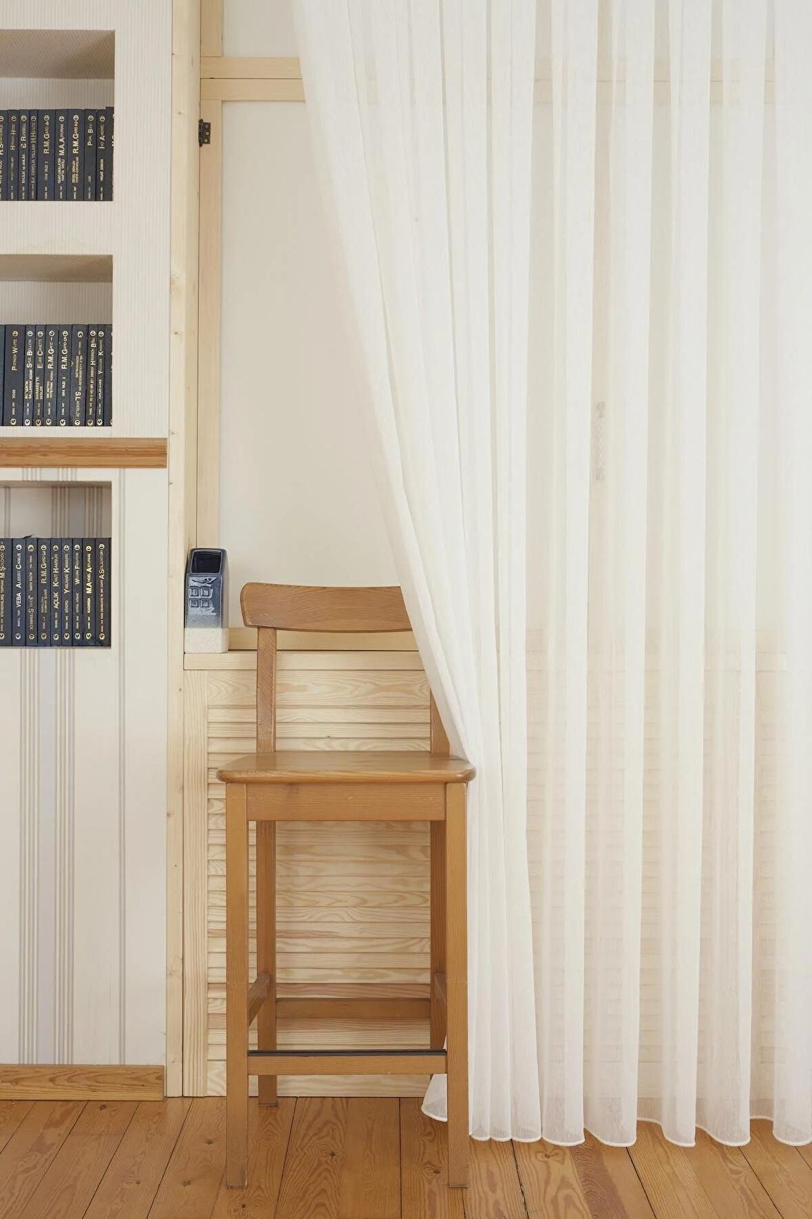 Massarelli Keten Tül Ekru  1-3 Sık Pile