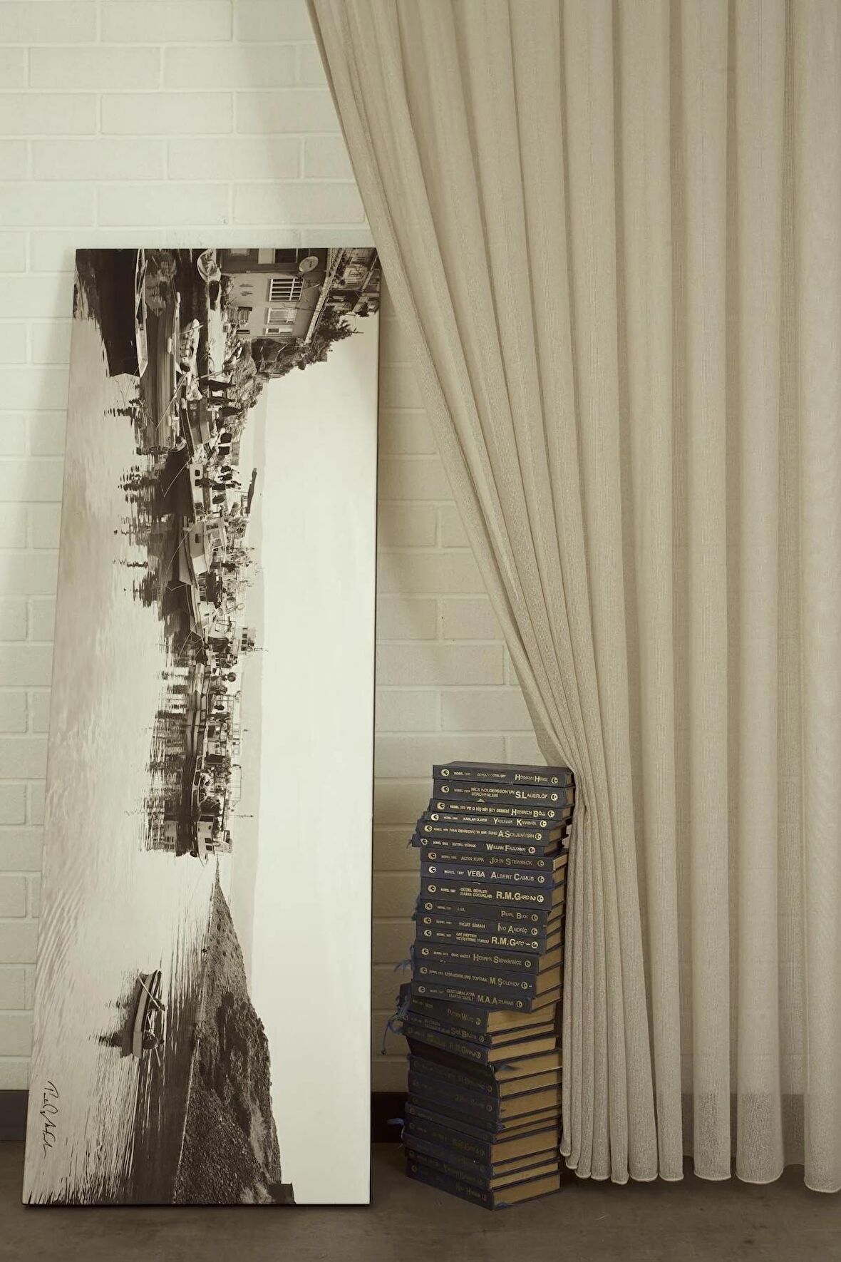 Massarelli Fantezi Bukle Tül Bej Rengi  Pilesiz