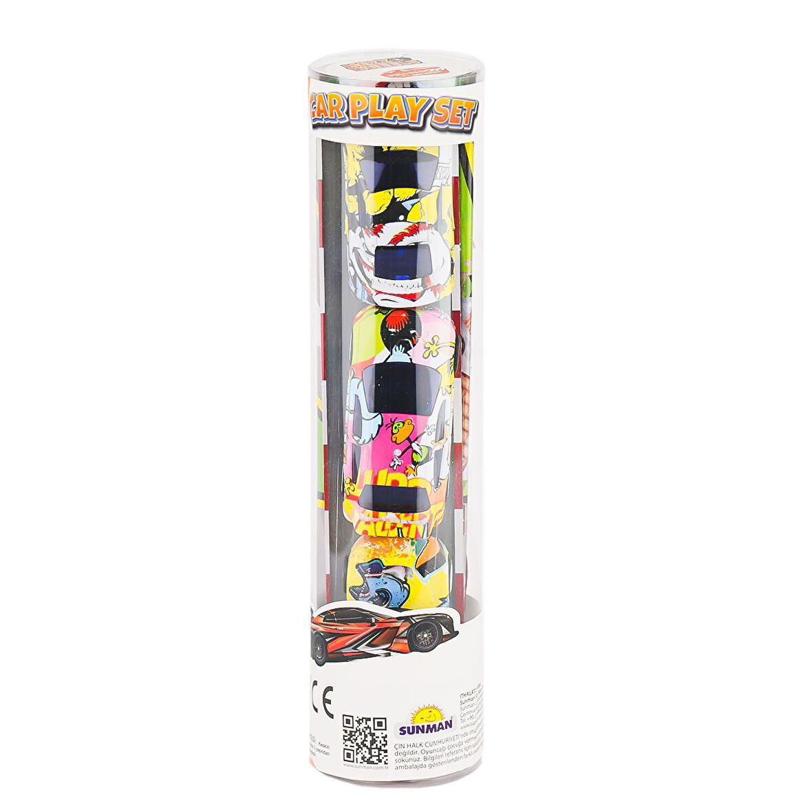 4545 Grafitti Karma Araç Oyun Seti -Sunman