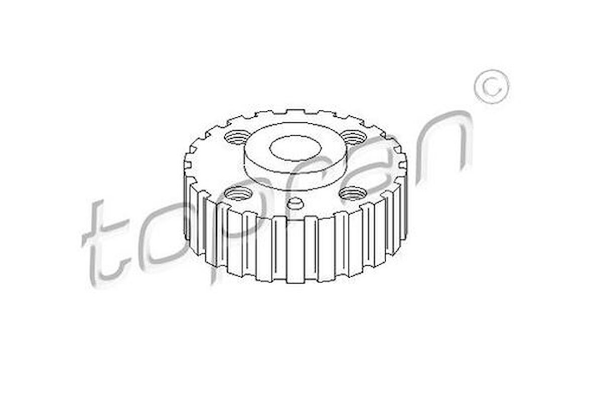 Topran 100833001 755 Krank Triger Kasnağı Golf III Transporter T4 049105263C