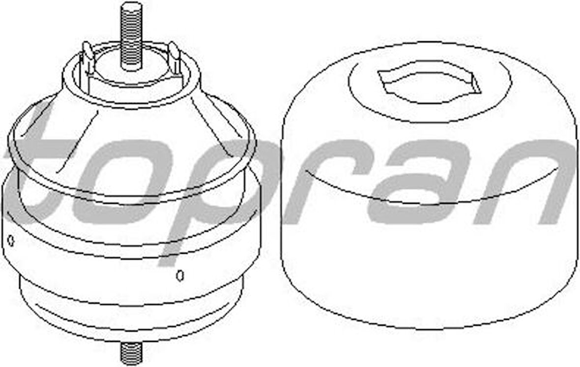 Topran 104425001 755 Motor Kulağı Sağ Yağlı Passat IV-A4-A6 1.6-1.8-1.9 TDI Afn-Avg-Alz 8D0199382M