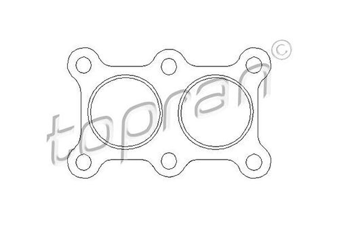 Topran 108180001 Egzoz Boğaz Contası Golf IV-Bora-A3-Toledo 1.6 1997-2004 Akl-Aeh 1J0253115D