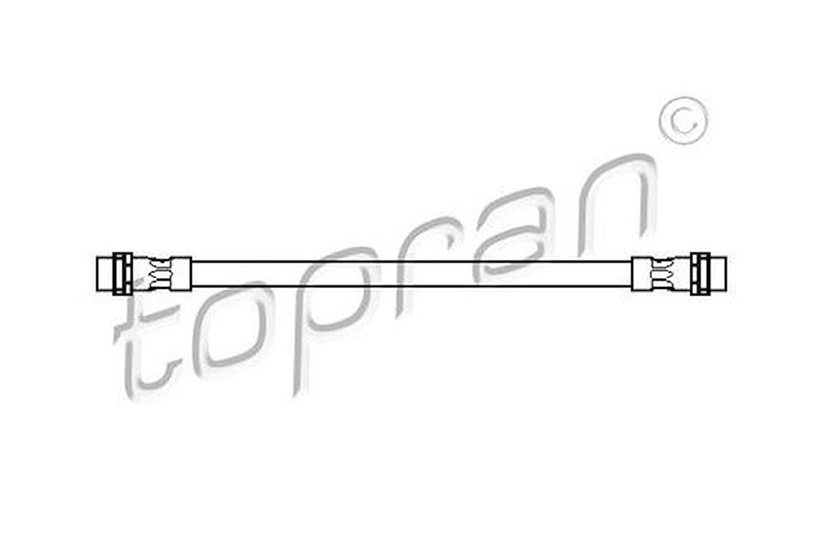 Topran 110407001 585 Arka Fren Hortumu Transporter T5 T6 7H0611775B