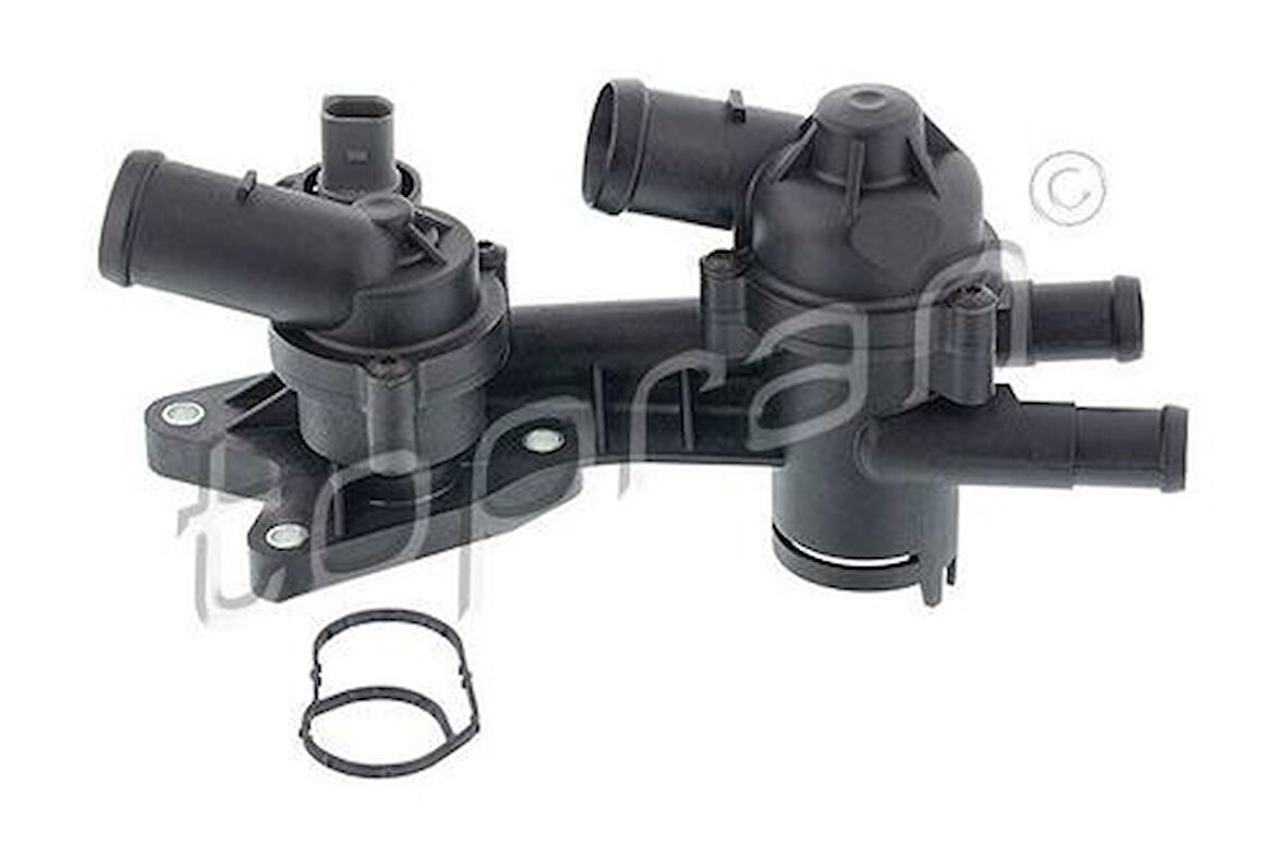 Topran 111139001 755 Termostat 87C Komple Müşürlu Golf 5-6-Plus-Jetta III-IV-Passat-Scirocco-Tiguan 1.4TSI 03C121111K