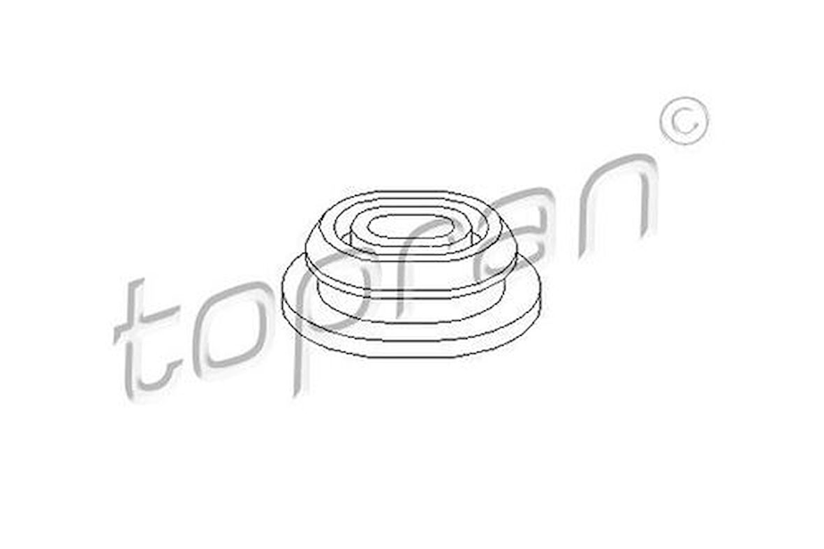 Topran 112412001 586 Radyatör Takozu Alt Caddy3-Golf 5-Jetta-Passat-Polo-A3Leon-Octavia-Yeti 04 1K0121367F