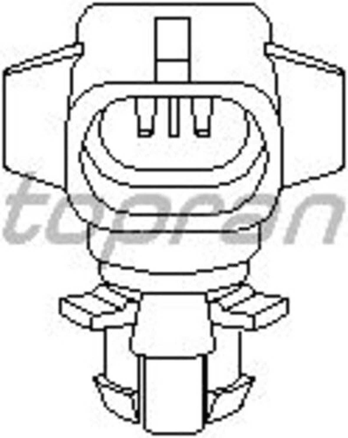 Topran 202126001 755 Diş Isı Sıcaklık Sensörü Astra F-G-J-Corsa B-C-D-Meriva-Omega B-Tigra-Vectra A-B-C-Zafira A-B 202126001