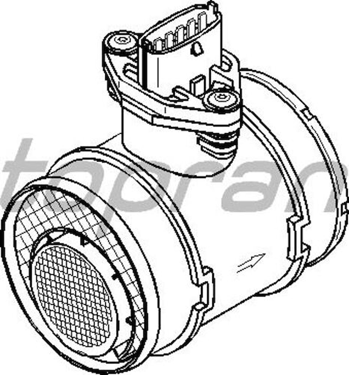 Topran 207187001 755 Hava Kütle Ölçer Debimetre Corsa 1.3 Multijet 836635