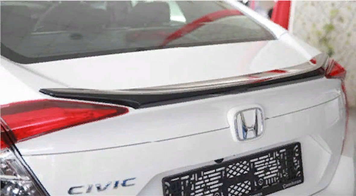 Honda Civic Fc5 2016-2020 Işıksız Spoiler