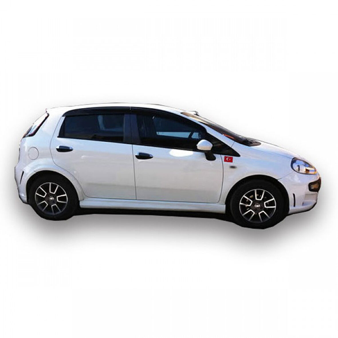 Fiat Punto 2010 - 2015 Abarth Marşpiyel Plastik Boyasız