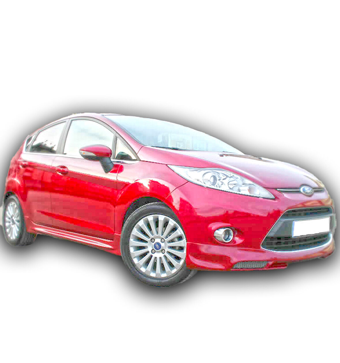 Ford Fiesta 2009 - 16 Marşpiyel Plastik Boyasız