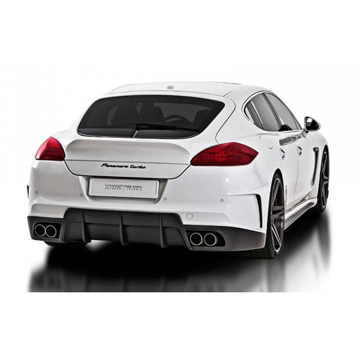 Porsche Panamera 970 2010 - 17 Uyumlu Vorsteiner Spoiler (frp) Boyasız