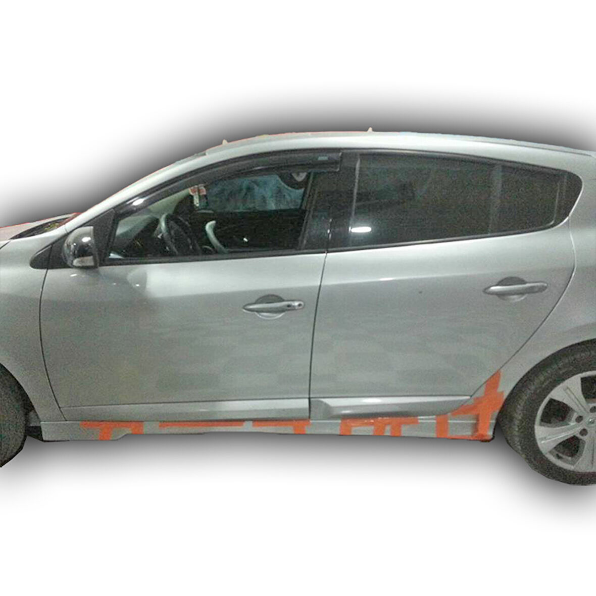 Renault Megane 3 2009 - 2016 Sport Marşpiyel Plastik Boyasız