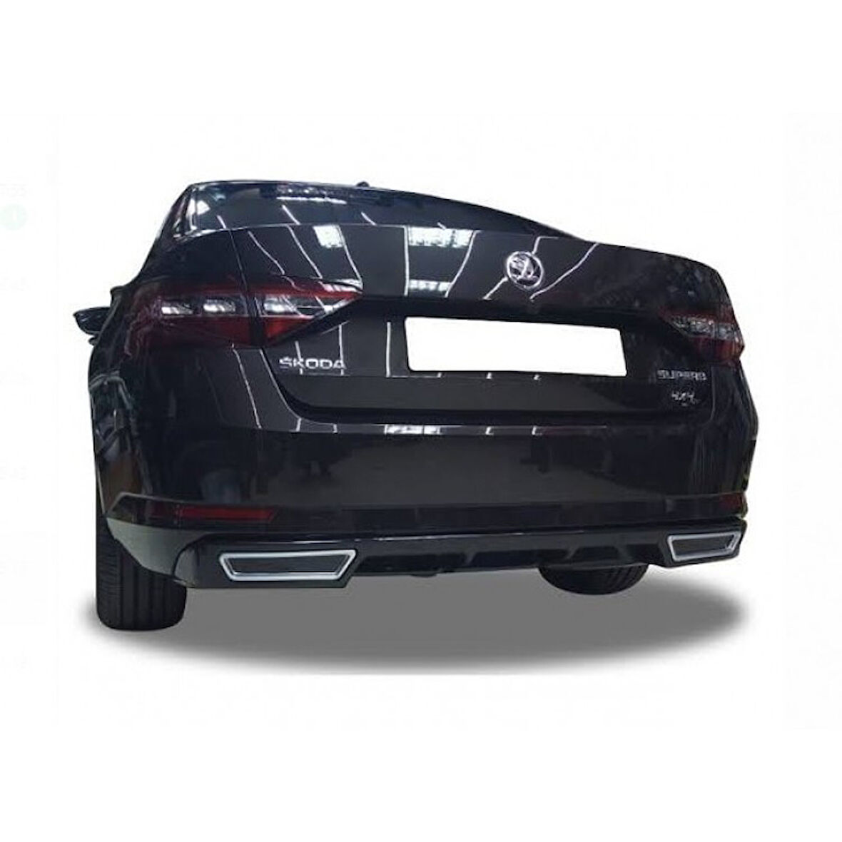 Skoda SuperB Mk3 2015 - 2019 Difüzör Plastik Boyasız
