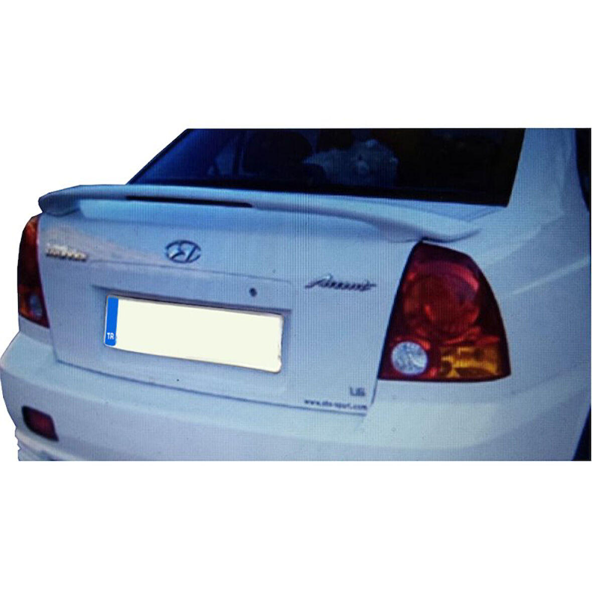 Hyundai Accent Admire Işıklı Spoiler Boyalı